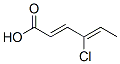 4-chlorohexa-2,4-dienoic acid CAS#: 97552-61-9