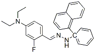 4-(diethylamino)-2-fluorobenzaldehyde 1-naphthylphenylhydrazone CAS#: 94089-09-5