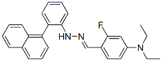 4-(diethylamino)-2-fluorobenzaldehyde 2-naphthylphenylhydrazone CAS#: 94089-10-8