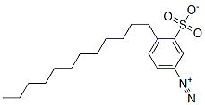 4-dodecyl-3-sulphonatobenzenediazonium CAS#: 94160-09-5