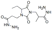 4-ethyl-.alpha1-methyl-2,5-dioxoimidazolidine-1,3-di(propionohydrazide) CAS#: 94231-33-1