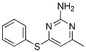 4-methyl-6-phenylsulfanyl-pyrimidin-2-ylamine CAS#: 91347-37-4
