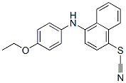 4-(p-Ethoxyanilino)-1-naphthyl thiocyanate CAS#: 94258-30-7