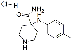 4-(p-tolylamino)piperidine-4-carboxamide monohydrochloride CAS#: 97808-01-0