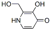 4(1H)-Pyridinone, 3-hydroxy-2-(hydroxymethyl)- (9CI) CAS#: 95264-56-5