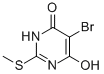 4(3H)-PYRIMIDINONE, 5-BROMO-6-HYDROXY-2-(METHYLTHIO)- CAS#: 98027-29-3