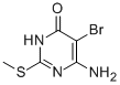 4(3H)-PYRIMIDINONE, 6-AMINO-5-BROMO-2-(METHYLTHIO)- CAS#: 98024-90-9