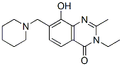 4(3H)-Quinazolinone, 3-ethyl-8-hydroxy-2-methyl-7-(piperidinomethyl)- (7CI) CAS#: 94803-83-5