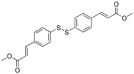 (4,4'-DICINNAMOYLDISULFIDE)DIMETHYL ESTER CAS#: 94549-87-8