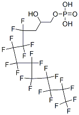 4,4,5,5,6,6,7,7,8,8,9,9,10,10,11,11,12,12,13,13,13-henicosafluoro-2-hydroxytridecyl dihydrogen phosphate CAS#: 94158-70-0