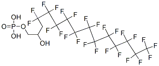 4,4,5,5,6,6,7,7,8,8,9,9,10,10,11,11,12,12,13,13,14,14,15,15,15-pentacosafluoro-2-hydroxypentadecyl dihydrogen phosphate CAS#: 94200-42-7