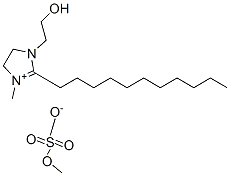 4,5-dihydro-1-(2-hydroxyethyl)-3-methyl-2-undecyl-1H-imidazolium methyl sulphate CAS#: 93783-33-6