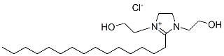 4,5-dihydro-1,3-bis(2-hydroxyethyl)-2-pentadecyl-1H-imidazolium chloride CAS#: 93783-20-1