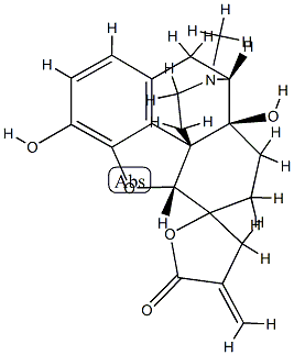 4,5-epoxy-3,6,14-trihydroxy-6-(2-carboxyallyl)-17-methylmorphinan gamma-lactone CAS#: 92398-22-6