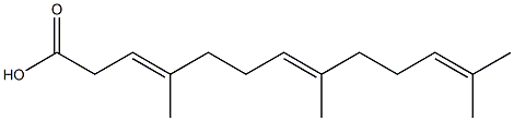 4,8,12-trimethyltrideca-3,7,11-trienoic acid, mixed isomers CAS#: 91853-67-7