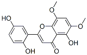 4H-1-Benzopyran-4-one, 2-(2,5-dihydroxyphenyl)-5-hydroxy-6,8-dimethoxy - CAS#: 90965-30-3