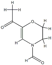 4H-1,4-Oxazine-4-carboxaldehyde, 6-acetyl-2,3-dihydro- (9CI) CAS#: 93172-33-9