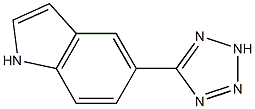 5-(1'H-tetrazol-5'-yl)-1H-indole CAS#: 90433-08-2
