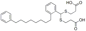 5-(2-(8-phenyloctyl)phenyl)-4,6-dithianonanedioic acid CAS#: 96964-40-8