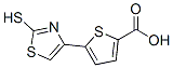 5-(2-Mercapto-4-thiazolyl)-2-thiophenecarboxylic acid CAS#: 96991-51-4