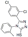 5-(2,4-DICHLOROPHENYL)-4-(2-METHYLPHENYL)-4H-1,2,4-TRIAZOLE-3-THIOL CAS#: 93677-85-1