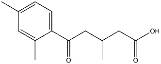 5-(2,4-DIMETHYLPHENYL)-3-METHYL-5-OXOVALERIC ACID CAS#: 92864-22-7