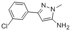 5-(3-CHLORO-PHENYL)-2-METHYL-2H-PYRAZOL-3-YLAMINE CAS#: 92406-44-5