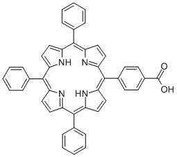 5-(4-Carboxyphenyl)-10,15,20-triphenyl-21H,23H-porphine CAS#: 95051-10-8
