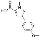 5-(4-Methoxyphenyl)-2-Methylpyrazole-3-carboxylic acid CAS#: 93618-34-9