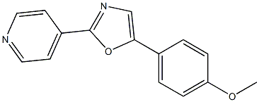 5-(4-Methoxyphenyl)-2-(pyridin-4-yl)oxazole CAS#: 96753-33-2