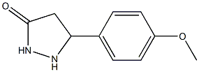 5-(4-Methoxyphenyl)pyrazolidin-3-one CAS#: 90918-33-5
