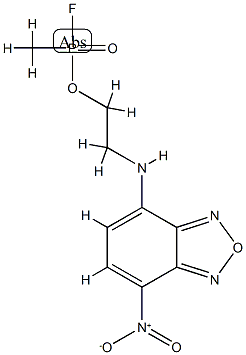 5-(7-nitrobenz-2-oxa-1,3-diazol-4-yl)aminoethylmethylphosphonofluoridate CAS#: 96304-84-6
