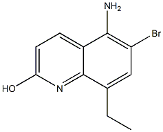 5-AMino-6-broMo-8-ethylquinolin-2-ol CAS#: 91065-62-2