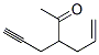 5-Hexen-2-one, 3-(2-propynyl)- (7CI) CAS#: 90534-00-2