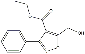 5-(Hydroxymethyl)-3-phenyl-4-isoxazolecarboxylic acid ethyl ester CAS#: 95104-44-2