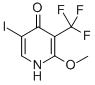 5-IODO-2-METHOXY-3-(TRIFLUOROMETHYL)-PYRIDINONE CAS#: 887707-27-9