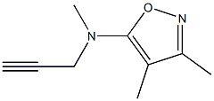 5-Isoxazolamine,N,3,4-trimethyl-N-2-propynyl-(9CI) CAS#: 92087-70-2