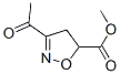 5-Isoxazolecarboxylic acid, 3-acetyl-4,5-dihydro-, methyl ester (9CI) CAS#: 94447-70-8