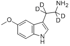5-METHOXYTRYPTAMINE-ALPHA,ALPHA,BETA,BETA-D4 CAS#: 96236-05-4