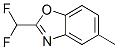 5-METHYL-2-DIFLUOROMETHYL-BENZOXAZOLE CAS#: 91437-10-4