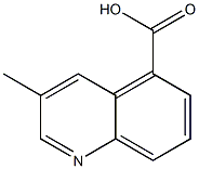 5-Quinolinecarboxylicacid,3-methyl-(9CI) CAS#: 94975-86-7
