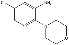 5-chloro-2-morpholin-4-yl-aniline CAS#: 90875-44-8