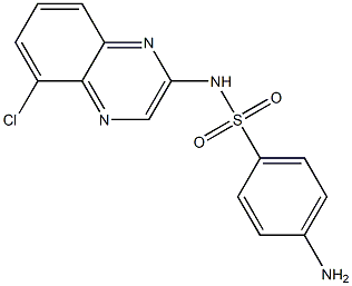 5-chloroquinoxaline-2-sulfanilamide CAS#: 97919-22-7