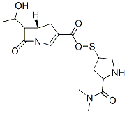 (5-dimethylaminocarbonylpyrrolidin-3-ylthio)-6-(1-hydroxyethyl)penem-3-carboxylic acid CAS#: 96036-10-1