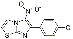 5-nitro-6-p-chlorophenylimidazo(2,1-b)thiazole CAS#: 96125-77-8