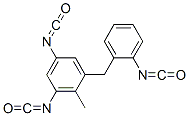 5-(o-isocyanatobenzyl)-6-methyl-m-phenylene diisocyanate CAS#: 94166-84-4