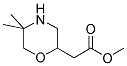 (5,5-DIMETHYL-MORPHOLIN-2-YL)-ACETIC ACID METHYL ESTER CAS#: 889955-22-0