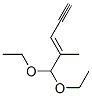 5,5-diethoxy-4-methylpent-3-en-1-yne CAS#: 91057-18-0