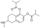 ()-5,6,7,8-Tetrahydro-6-(methylamino)-1,2-naphthylene diisobutyrate CAS#: 90060-42-7