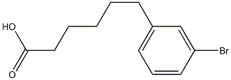 6-(3-broM-phenyl)-hexansaeure-(1) CAS#: 92905-02-7